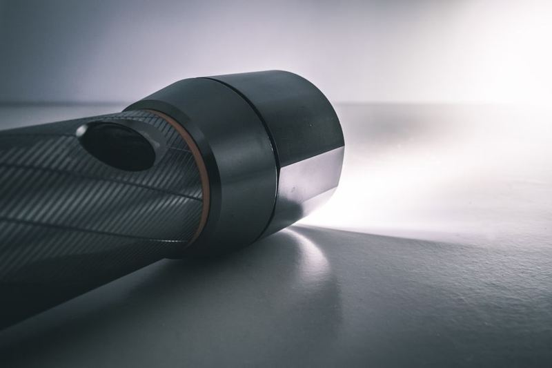Tactical Solar Flashlight Pro